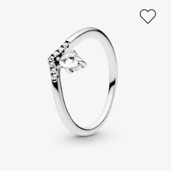 PANDORA CLASSIC WISHBONE RING - Picture 1 of 3